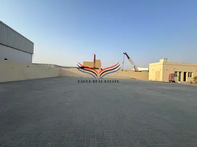 13,000 Sq. Ft. Industrial Yard Available for Rent – Saja Industrial Area