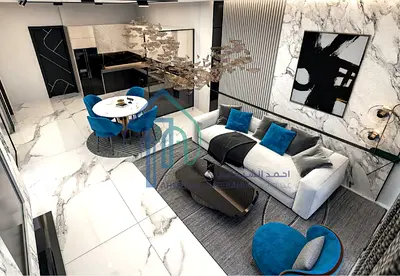 شقة بغرفتي نوم | مفروشة | إطلالات على المسبح والحديقة | إليتز باي دانوب 2، JVC 11