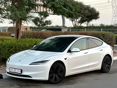 TESLA MODEL 3 LONG RANGE 2024 GCC UNDER WARRANTY NO ACCIDENTS NO PAINT