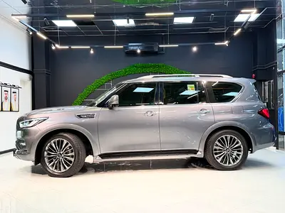 Pristine 2021 Infiniti QX80 Luxury | GCC Specs | Full Service History