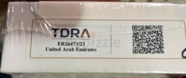 TDRA Certified Electronics Box — Sealed (United Arab Emirates label)