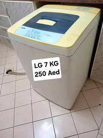 LG 7kg Top Load Washing Machine - Working, Good Condition