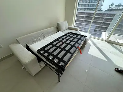Excellent condition IKEA vimle l'shape sofa bed