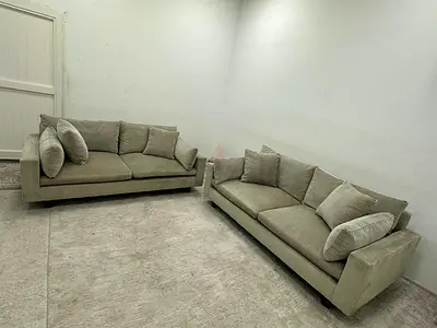 Looks like new condition west elm sofa set