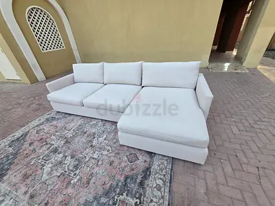 Crate&barrel lounge deep L shape