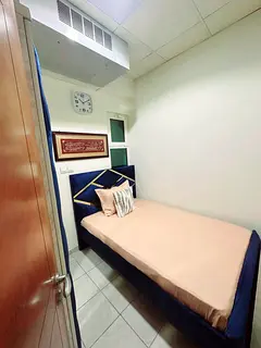 Maidroom with attached washroom oud metha metro