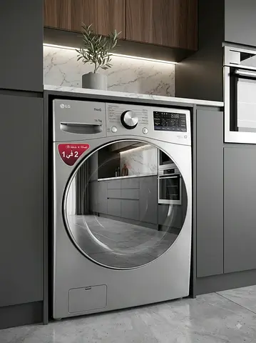 LG 13kg Washer / 7kg Dryer Combo – 2-in-1 | Wi-Fi Technology | Smart Laundry
