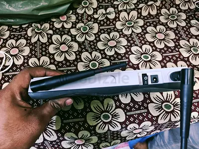 Portable Wi-Fi Router with Dual External Antennas - Good Working Condition