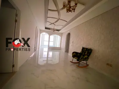 2BR apartment for annual rent in Al Muwaihat 3, Ajman | 2 bathrooms | Balcony | Storage room | Buil