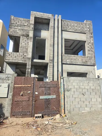 The most beautiful, largest, and cheapest villa for sale in Al Zahia, semi-finished