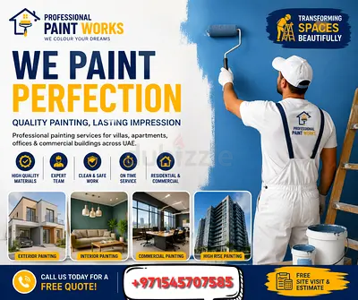 PROFESSIONAL MOVERS & PAINTING SERVICES – ABU DHABI, UAE