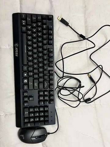 Keyboard and mouse