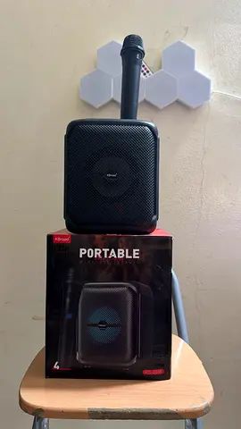 Portable Bluetooth Speaker with Wireless Microphone
