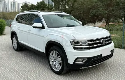 VW Teramont Highline Plus 2019/7SEAT/Full Agency Maintained, GCC Specs | Pristine Condition