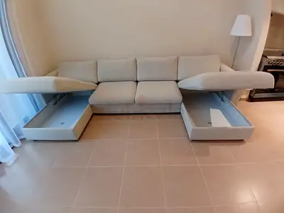 U shape ikea vimle sofa bed