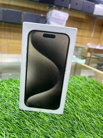 iPhone 15pro Brand New 256GB 1 year warranty Delivery free UAE
