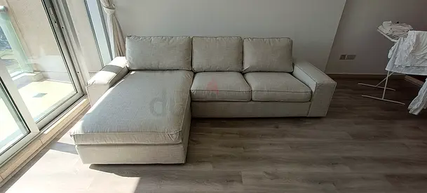 Amazing Condition IKEA Kivik LShape Sofa Beige