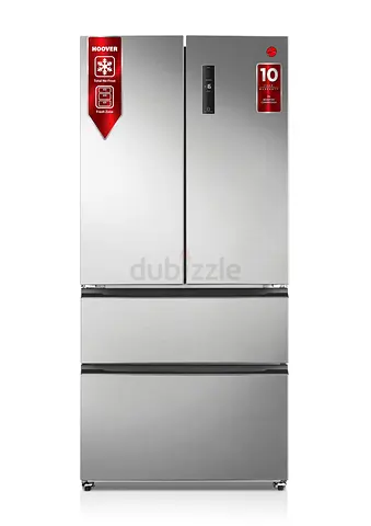 Hoover 670 Liters Gross Capacity French Door Refrigerator