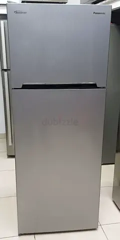 Panasonic Top Freezer Refrigerator - Silver, Good Condition