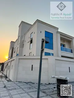 Corner 6-Bed Villa for Sale in Al Zahia, Ajman | 2 Kitchens | 8 Baths | 2.3M