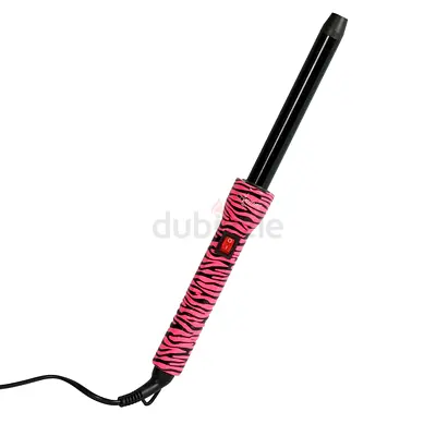 Pink Zebra Curling Wand - 25mm Barrel, Used