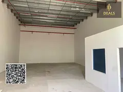 Warehouse for rent // 2000 sqft in AED 90,000 yearly // 25 kw