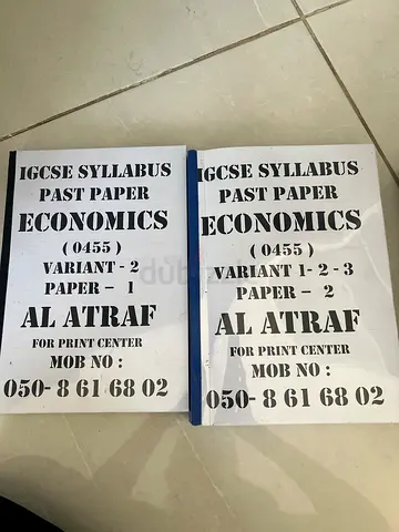ECONOMICS IGCSE PASTPAPERS