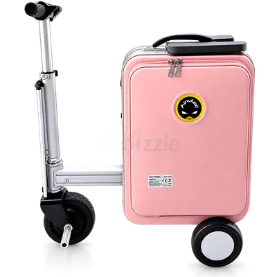 Airwheel Pink Electric Rideable Smart Suitcase