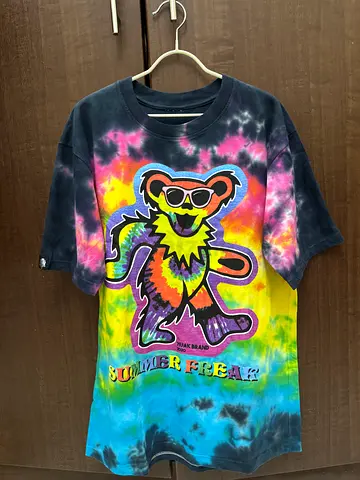 Huak Brand 2020 summer freak tie dye shirt