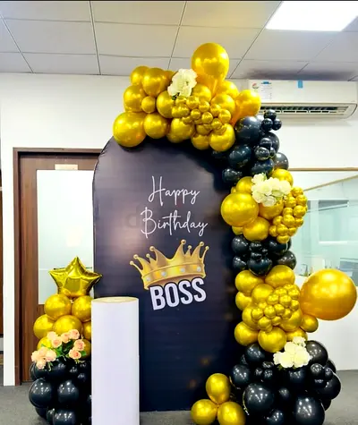 Balloons decorations services Available