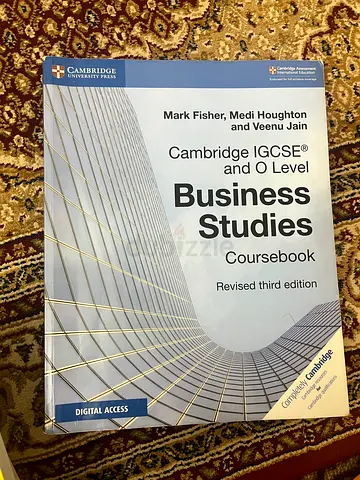 Cambridge IGCSE & O Level Business Studies Coursebook (Revised 3rd Edition)
