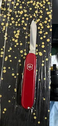 Victorinox Swiss Army Pocket Knife - Classic Red, Single Blade