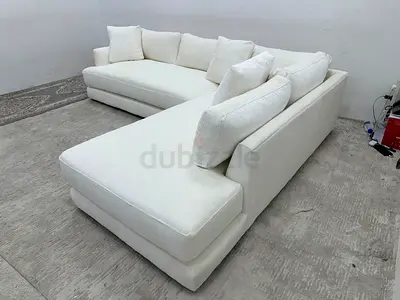 Excellent condition west elm lshape sofa