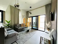 12 payment Modren Full Furnished 1 BR Appartment In Almamsha community