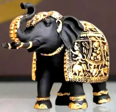 Majestic Brand new elephant showpiece resin made with excellent craftsmanship for your living room