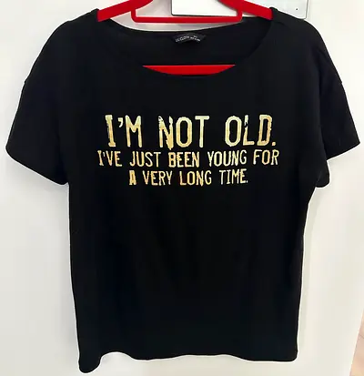 LILICLOTH Women’s Graphic T-Shirt – Black – Size S