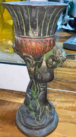 Antique decorative vase-23cm height