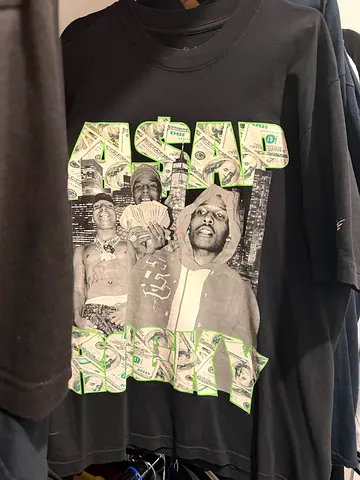 A$AP Rocky 2020 Tour exclusive Black T-Shirt