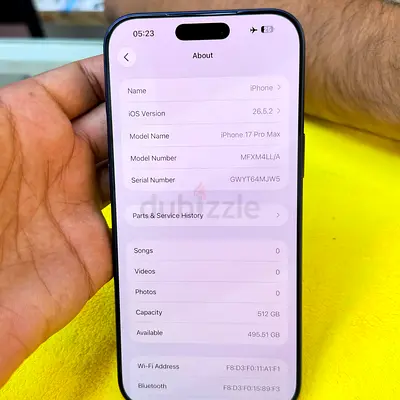 IPHONE17 PROMAX 512GB