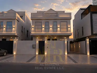 Own your dream villa in the heart of Ajman, close to all services, at a price that includes registration and ownership fees, air conditioning, electri