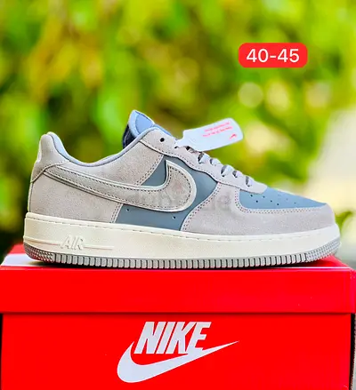 Nike Air Force 1 low - grey suede/size 40-45