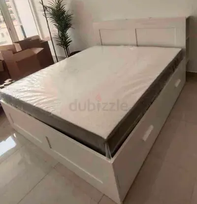 IKEA brimnes bed with mattress King size bed