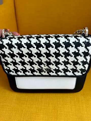 Kate Spade Black & White Crossbody Bag