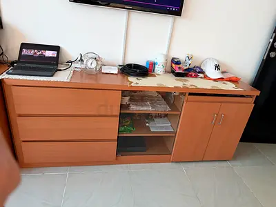 Wooden TV/Storage Cabinet