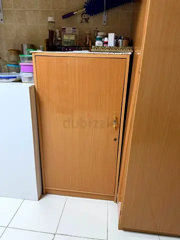 Small Wooden Storage Cabinet