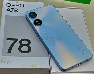 OPPO A78 (Blue) - Lightly Used, Good Condition