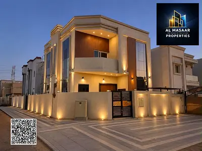 Lowest price for a modern corner villa with 5 bedrooms in Al Yasmin – ready to move in and invest