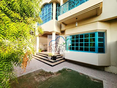 semi independent villa 4 bedrooms all master 1 br ground floor/maids room/separate living-dinning/laundry room/4 car parking/TV lounge /rent in mirdif