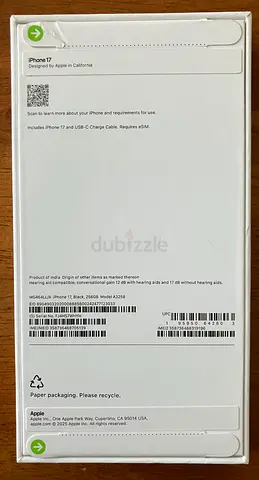 Apple iPhone 17 (sealed box) - Brand new