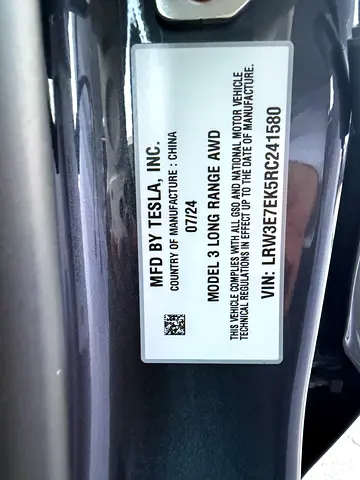 2024 Tesla MODEL 3 — миниатюра 13
